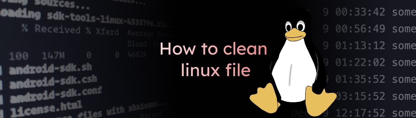 Как очистить файл в Linux